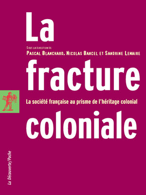 cover image of La fracture coloniale